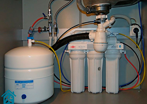 Подключение фильтров для воды в Лобне